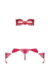 Обольстительный комплект Hetea с маской фото 6 — pink-kiss