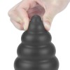 Черная анальная вибровтулка 7 King Sized Vibrating Anal Cracker - 18 см. фото 3 — pink-kiss