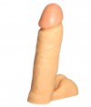 Насадка- фаллоимитатор для трусиков с плугом Харнесс - 16,7 см. фото 3 — pink-kiss