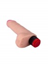 Фаллоимитатор с мошонкой и вибрацией - 17,5 см. фото 7 — pink-kiss