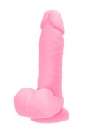 Розовый фаллоимитатор Scot - 20 см. фото 5 — pink-kiss