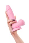Розовый фаллоимитатор Scot - 20 см. фото 7 — pink-kiss