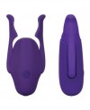 Фиолетовые виброзажимы для сосков Nipple Play Rechargeable Nipplettes фото 3 — pink-kiss
