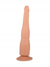 Анальный фаллоимитатор на присоске - 18,5 см. фото 2 — pink-kiss