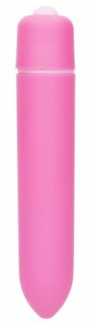 Розовая вибропуля Speed Bullet - 9,3 см. фото 1 — pink-kiss