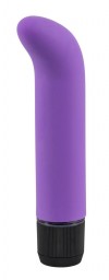 Фиолетовый вибратор с загнутым кончиком G-Spot Lover - 14,5 см. фото 2 — pink-kiss