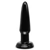 Черная малая анальная пробка Beginners Butt Plug - 10 см. фото 1 — pink-kiss
