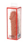 Насадка на фаллос с шипами Extreme Sleeve 007 M-size - 14,7 см. фото 2 — pink-kiss