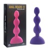Фиолетовый анальный вибростимулятор Anal Beads S - 14,5 см.  фото 3 — pink-kiss