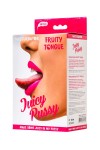 Телесный двусторонний мастурбатор Fruity Tongue - ротик и вагина фото 9 — pink-kiss