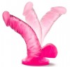 Розовый фаллоимитатор на присоске NATURALLY YOURS 4INCH MINI - 12 см. фото 3 — pink-kiss