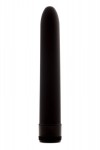 Черный классический вибратор - 17,5 см. фото 1 — pink-kiss
