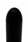 Черный классический вибратор - 17,5 см. фото 2 — pink-kiss