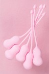 Набор из 5 розовых вагинальных шариков Tulips фото 12 — pink-kiss