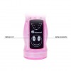 Розовый вибратор с анальным и клиторальным стимуляторами - 22 см. фото 5 — pink-kiss