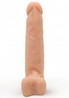 Фаллоимитатор телесного цвета на трусиках с плугом - 16,5 см. фото 3 — pink-kiss
