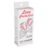 Пудра для игрушек Love Protection с ароматом клубники со сливками - 30 гр. фото 2 — pink-kiss