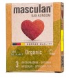 Экологически чистые презервативы Masculan Organic - 3 шт. фото 1 — pink-kiss