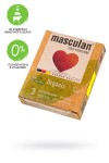 Экологически чистые презервативы Masculan Organic - 3 шт. фото 2 — pink-kiss