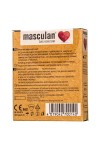 Экологически чистые презервативы Masculan Organic - 3 шт. фото 3 — pink-kiss