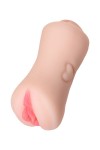 Телесный двусторонний мастурбатор Pretty Mouth - ротик и вагина  фото 2 — pink-kiss