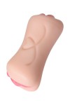 Телесный двусторонний мастурбатор Pretty Mouth - ротик и вагина  фото 6 — pink-kiss